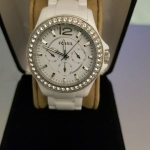 Fossil ceramic watch